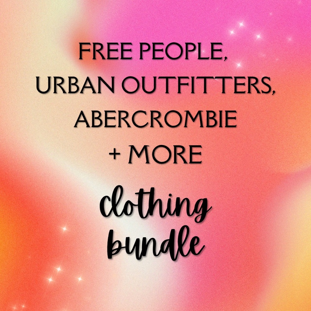 MYSTERY Clothing Bundle! Free People, Urban Outfitters, Abercrombie, & more